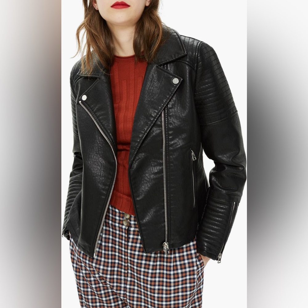 Topshop Rosa Biker Jacket - Great Condition